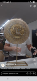 Voor klant ornament zon