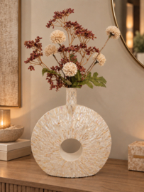 Prachtige xl vaas inclusief bloemen