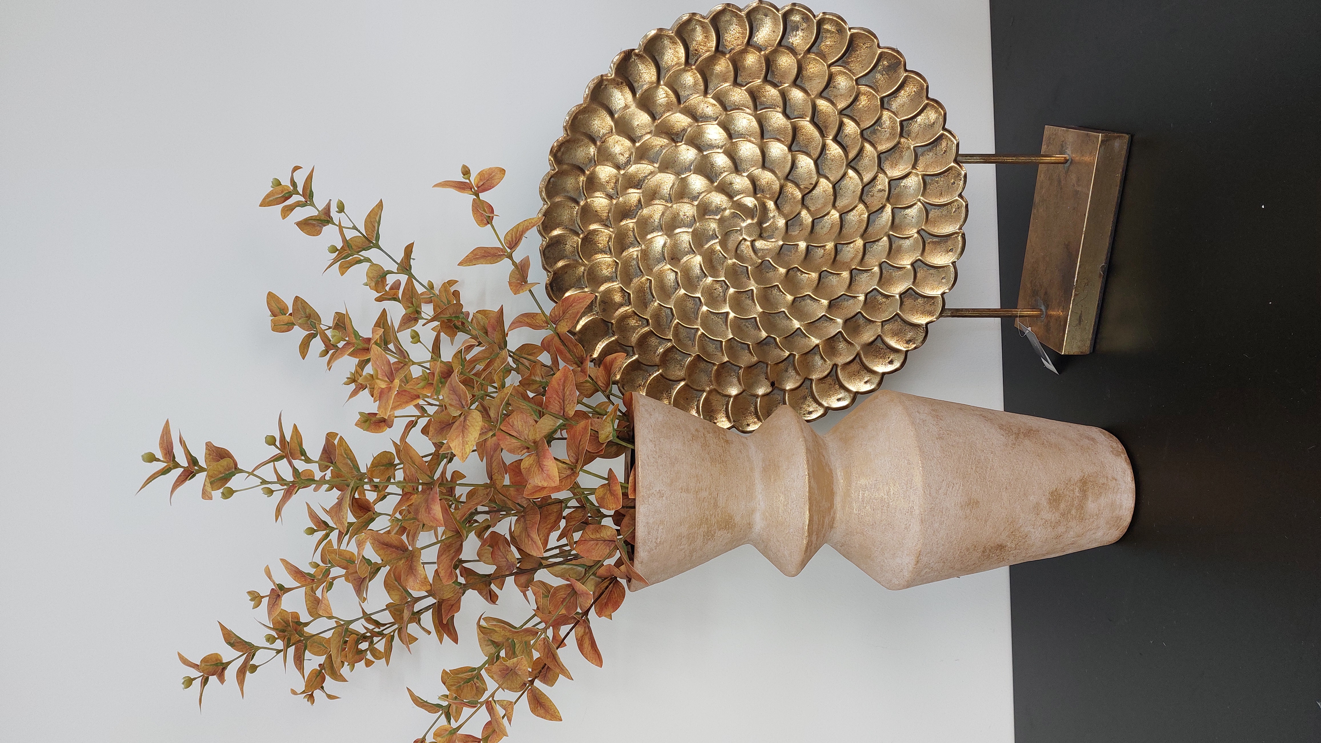 Xxl Ornament exclusief vaas met bloemen