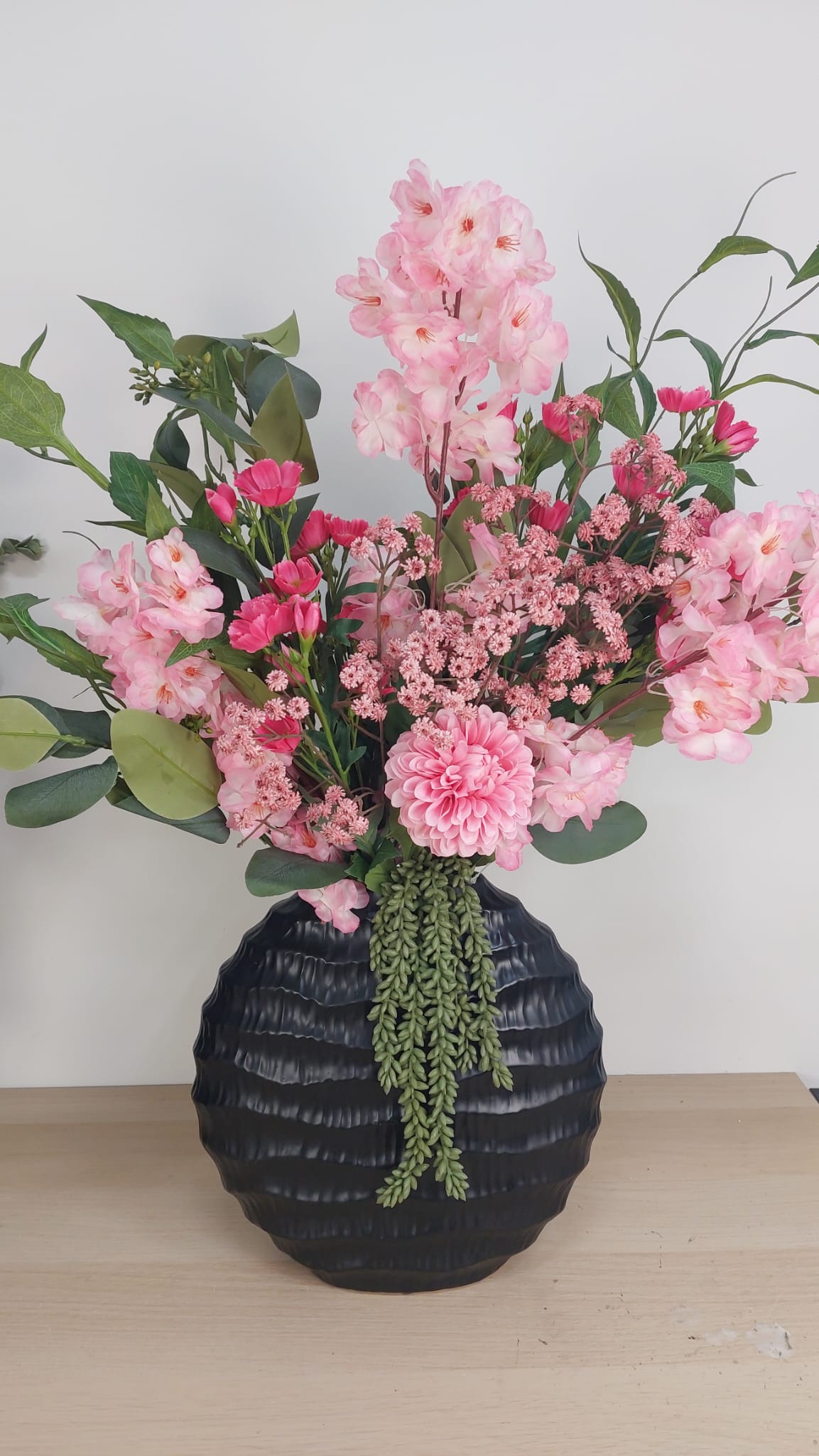 Bloemen op vaas