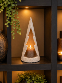 Prachtige luxe kerstboom inclusief kaars