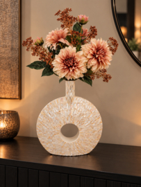 Prachtige xl vaas inclusief bloemen