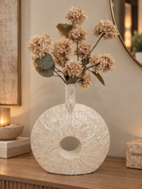 PRE ORDER VERZENDDATUM 5 okt Prachtige xxl vaas inclusief bloemen