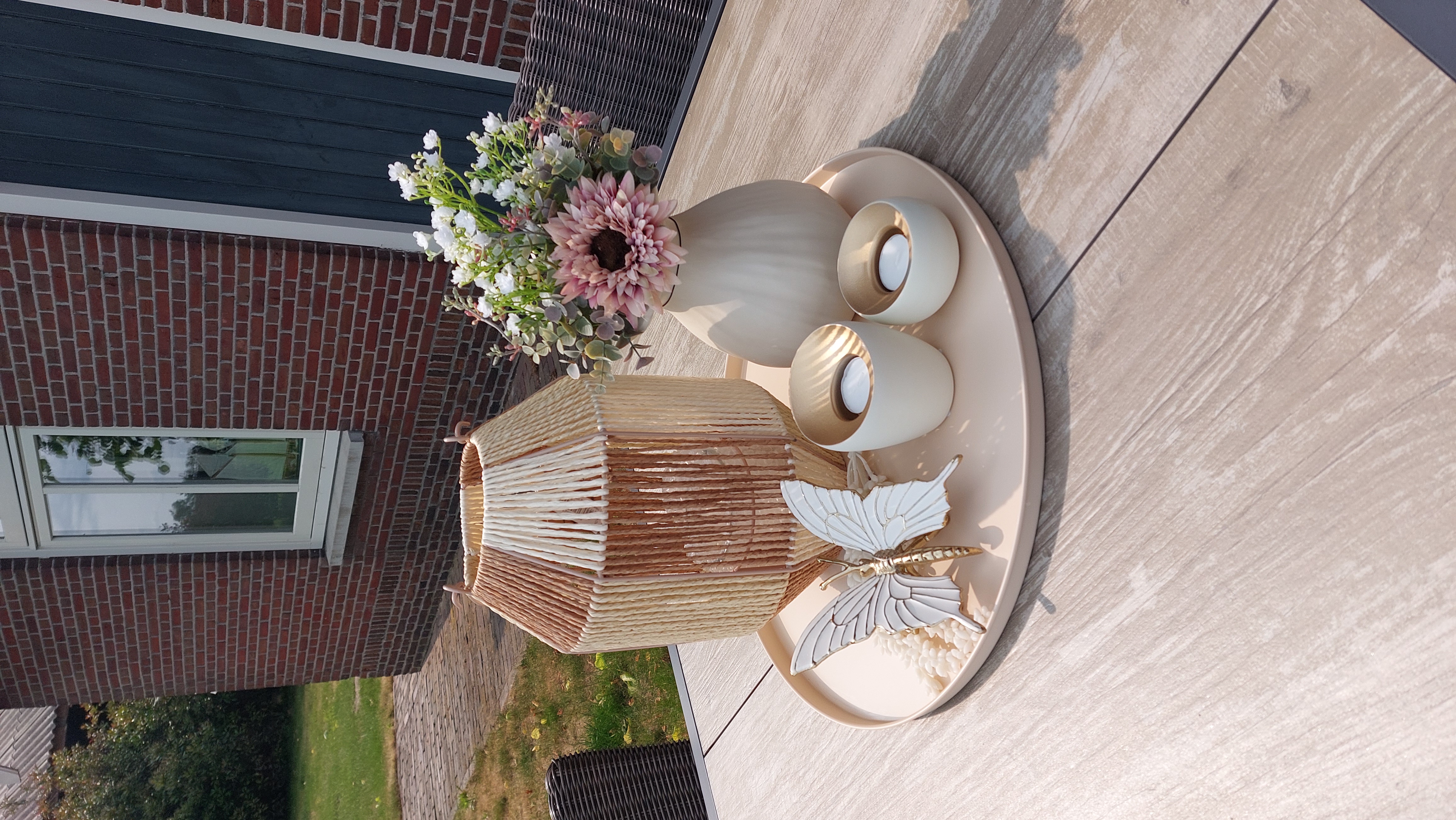Luxe grote sfeervolle buitenset