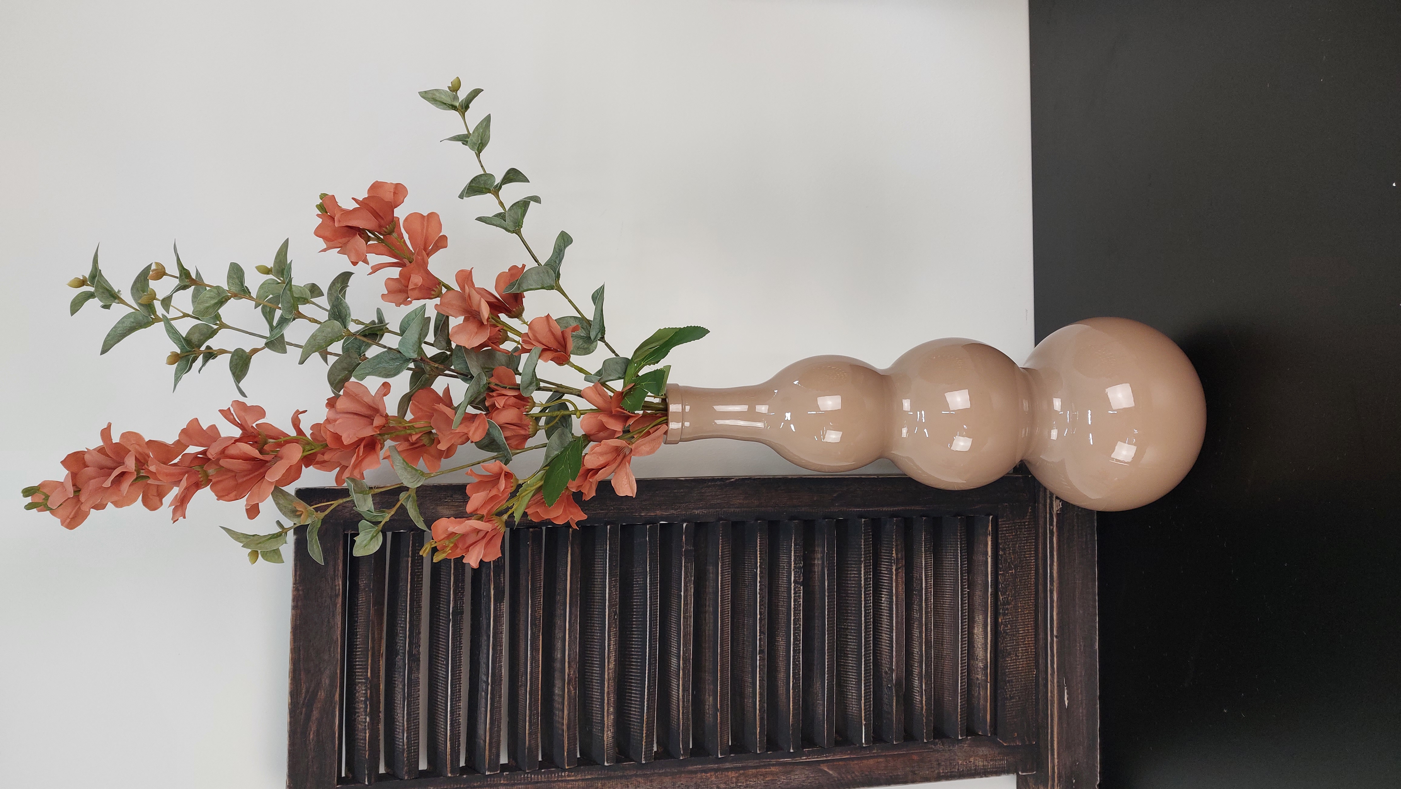Luxe grote xl vaas inclusief sierbloemen