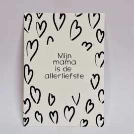 Kaart Mijn mama allerliefste