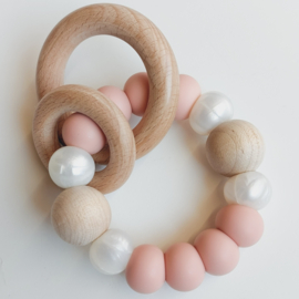 Bijtring blush/parelmour