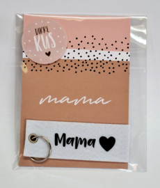 Sleutelhanger+kaart MAMA