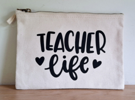 Etui Teacher Life naturel