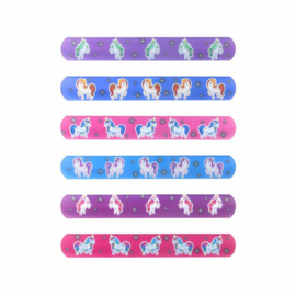 Klaparmband unicorn