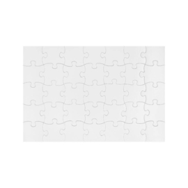 Gepersonaliseerde puzzel 35 stukjes 19x28cm