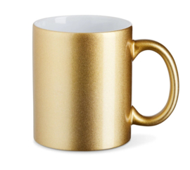 Mok goud glitter sublimatie