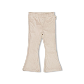 Flared broek rib zand - Dream About Summer