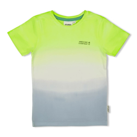 T-shirt Gone Surfing Lime /multi