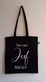 Tas van Juf / meester met naam