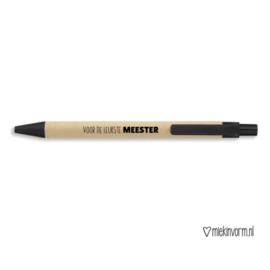 Pen: voor de leukste meester