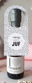 Flessenhanger Kadootje voor de Juf