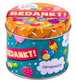 Blikje Bedankt