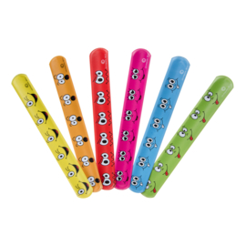 Klaparmband smiley