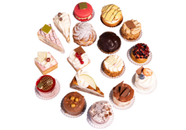 Gesorteerd gebak assortiment 10 stuks