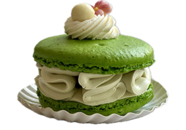 Macaron Pistache gebakje