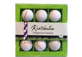 Doosje met 9 Friese Kaatsballen - Keatsballen