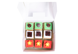 Petit Fours 9 stuks