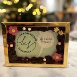 Chocolade Plakkaat in Luxe Chocoladeletterdoos