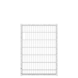 Tuinpoortvleugel 1000x1400 mm met dubbelstaafmatvulling - verzinkt Art. nr. TPTDMVV100140 prijs per Stuk(s) excl. BTW