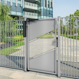 Locinox VENUS-S-9005~~Art. nr. P00017436-9005    P00017436-9005 - Gemotoriseerde poortsluiter voor draaipoorten-zwart (HO)