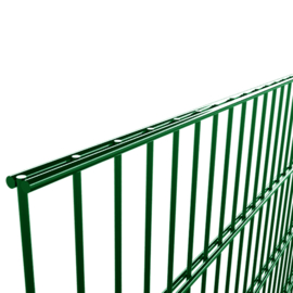 Dubbelstaafmat 6/5/6 - 800 mm - thermisch verzinkt en gecoat RAL6005 Art. nr. TD660050500800 prijs per Bundel à 30 stuks excl. BTW
