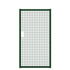 Tuinpoortvleugel 1000x1800 mm met gaasvulling - RAL6005 Art. nr. TPS6005100180 prijs per Stuk(s) excl. BTW