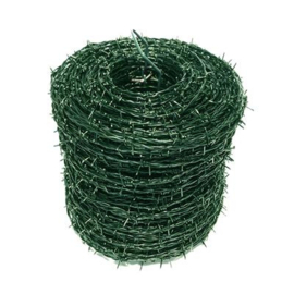 Puntdraad - 100 mtr - RAL 6005 Art. nr. PD6005100  prijs per Rol excl. BTW