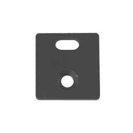 Spijlenhekwerk muurverbindingsplaat t.b.v. prop 50x30 mm - RAL7016 Art. nr. SVMASP70165030 prijs per Stuk(s) excl. BTW