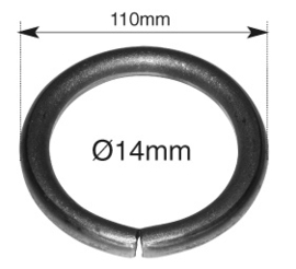 CRR1114~~RINGEN DIAM 110 - ROND 14MM