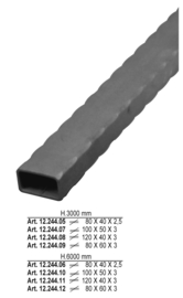 12.244.05~~EURO GEHAMERDE STAVEN