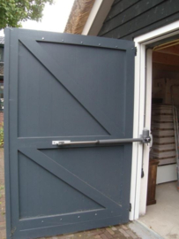 Quiko neo 600 op garagedeuren, zonder muurbeugels. Art. 0600  (QU)