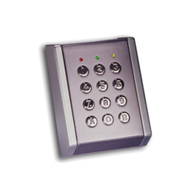 XPR EX7 codeKlavier opbouw, metalen toetsen, 99 codes, 4 relais, 12/24Vdc Art nr. COD473  (NE)