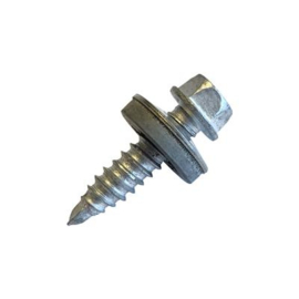 Boorparker 6,3x25 mm met neopreen ring - RVS Art. nr. TANDHBPRRVS6325 prijs per Stuk(s) excl. BTW