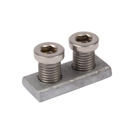 thermisch verzinkte klauw moer met roestvrijstalen M16 bouten Art. nr. 4DFIXI