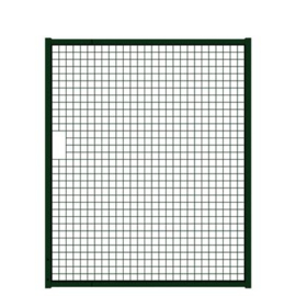 Tuinpoortvleugel 1500x1800 mm met gaasvulling - RAL6009 Art. nr. TPS6009150180 prijs per Stuk(s) excl. BTW