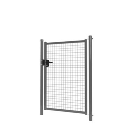 Enkele tuinpoortset met gaasvulling 1000x1500 - RAL7016 Art. nr. TPS7016100150S prijs per Set excl. BTW