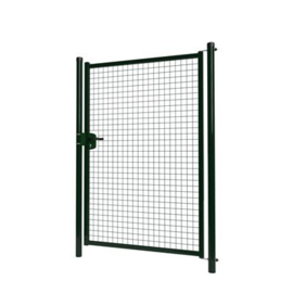 Enkele tuinpoortset met gaasvulling 1200x1800 - RAL6009 Art. nr. TPS6009120180S prijs per Set excl. BTW