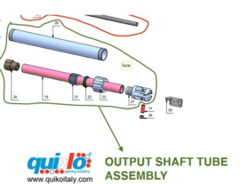 Quiko EON 400, NEO 400 sliding set.  (QU)