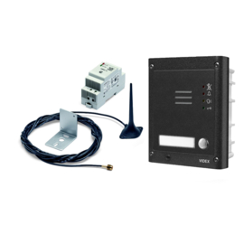 VIDEX  Audiokit GSM 4G inbouw met 1 beldrukker Art nr. VPN500-4G