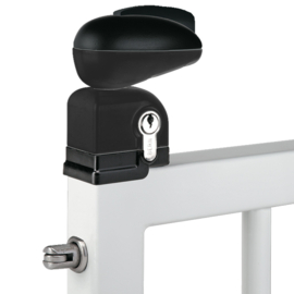 Zwembadslot voor profiel 40x40 mm - RAL9005 Art. nr. TWIST409005