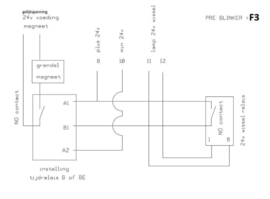 Kijzer elektrisch poortslot 24v dc Kijzer ESGL20 gegalvaniseerd en zwart gelakt en vorstvast. op elke poort toepasbaar. Kan ook als grond-slot gebruikt worden, met aansluitkabel.Art.0873  (QU)