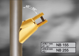 NB155~~NEW YORK - MESSING HULPSTUK - Ø38.1