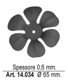 BL202~~BLADJE IN ZACHT STAAL