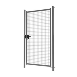 Enkele tuinpoortset met gaasvulling 1000x2000 - RAL7016 Art. nr. TPS7016100200S prijs per Set excl. BTW